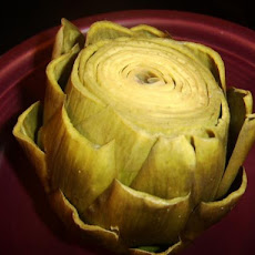 Steamed Whole Artichokes