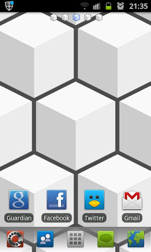 Cube HD Go Launcher Theme