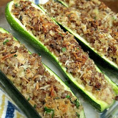 Sausage Stuffed Zucchini