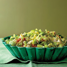 Shredded Brussels Sprouts with Pancetta