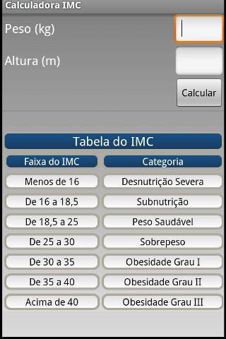 Calculadora IMC