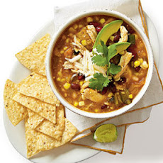 Chicken-and-Three-Bean Chili Verde