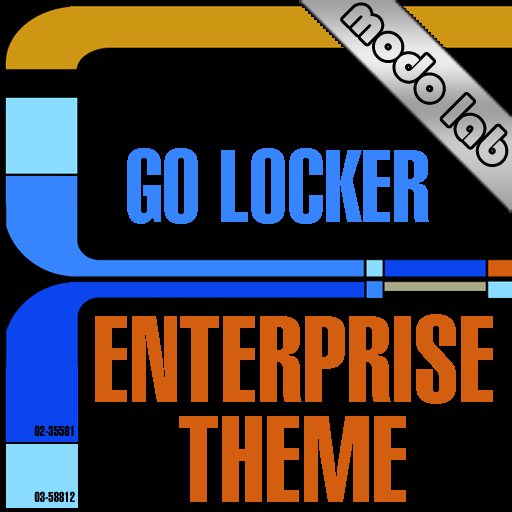 Enterprise GO Locker theme LOGO-APP點子