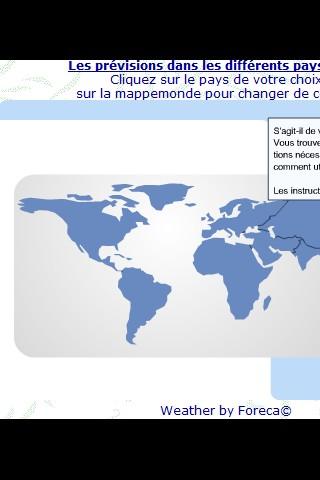 Météo du monde