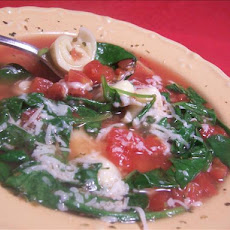 Tortellini W/Spinach Soup