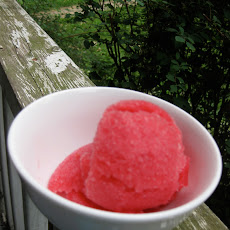 Raspberry Lemonade Prosecco Sorbet