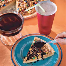 Chocolate-Peanut Butter Pizza