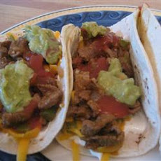 Beef Fajitas