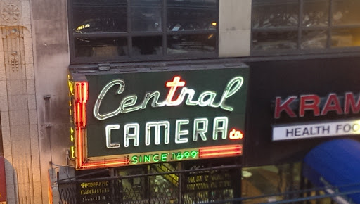 Central Camera - Antique Sign
