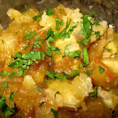 Cassava in Coconut (Muhogo Wa Nazi)