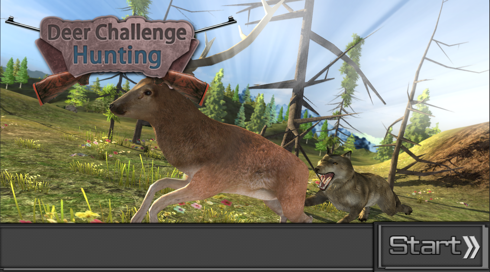 Android application sniper kill  deer hunting screenshort