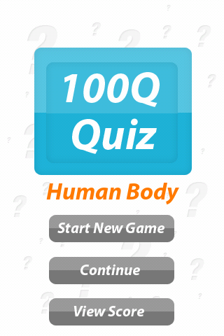 Human Body - 100Q Quiz