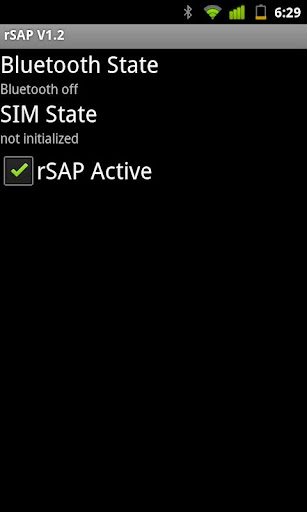 Bluetooth SIM Access Profile