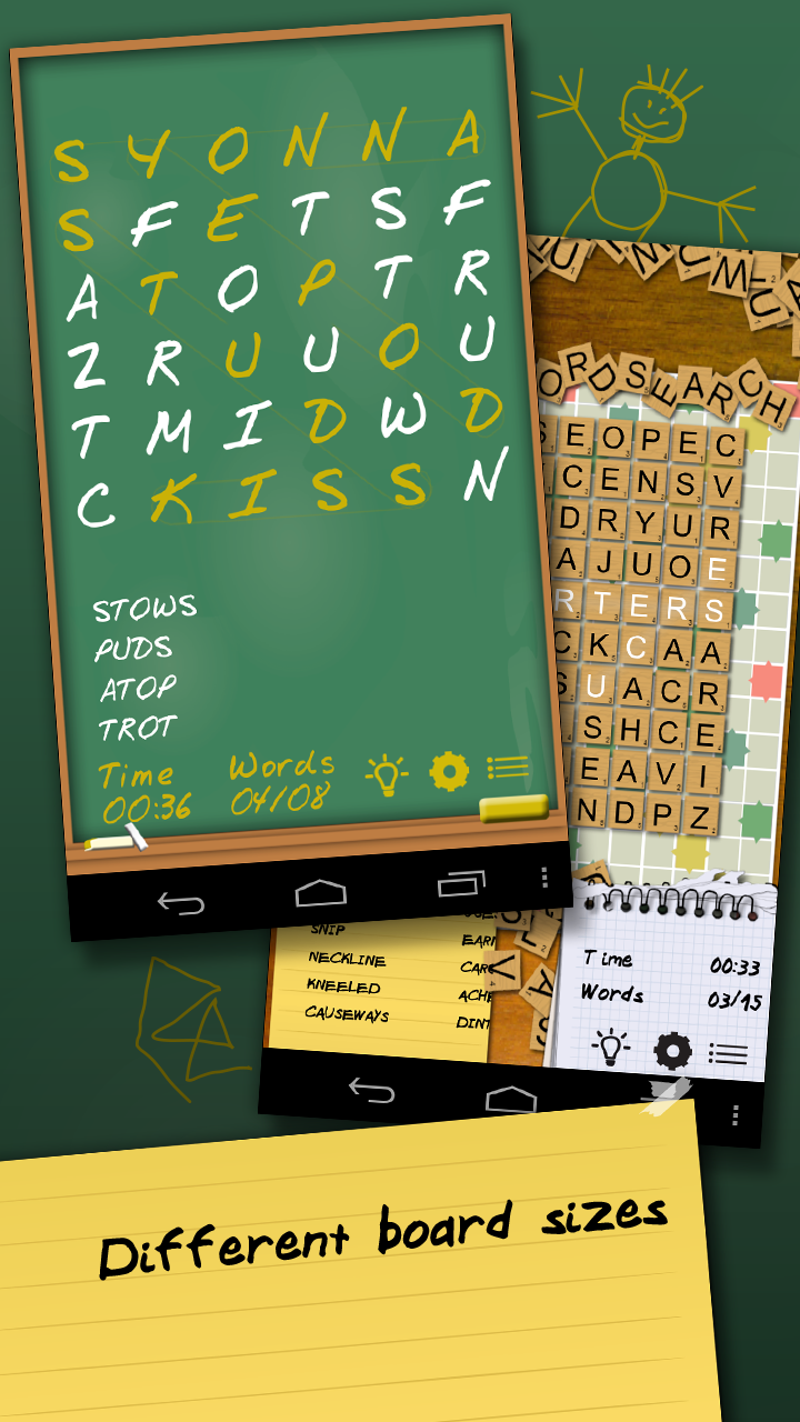 Android application WordSearch PREMIUM screenshort