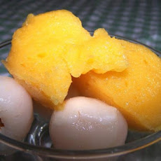 Mango and Lime Sorbet