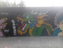 Street Art Dragon
