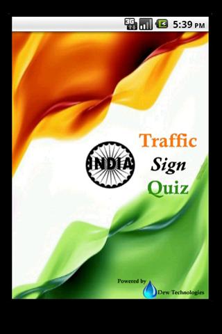 India Traffic Sign Quiz