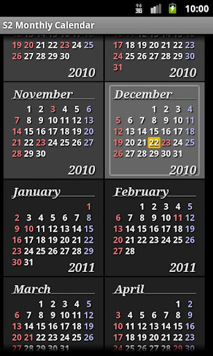 【免費工具App】S2 Calendar Widget - Full-APP點子