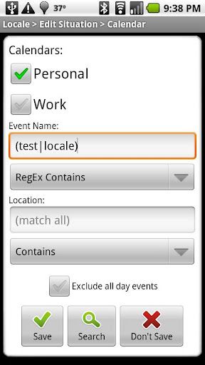 Locale Calendar Plug-in