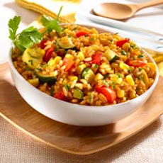 Roasted Vegetable Rice Salad