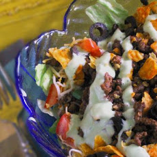 Green Goddess Taco Salad