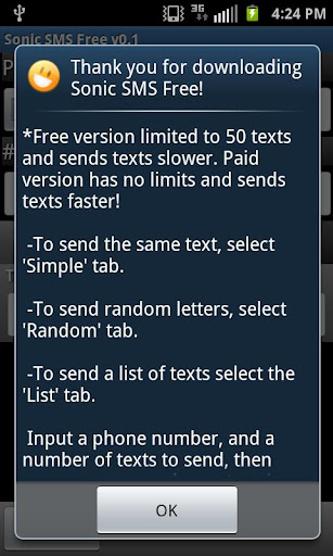Sonic SMS Free