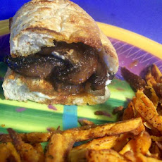 Buffalo Tofu Sandwich