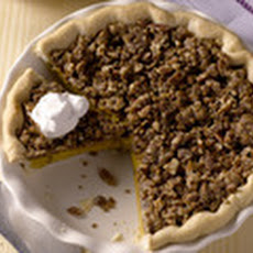 Michele Albano's Maple Pumpkin Pie with Pecan Streusel