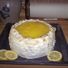 Lemon Meringue Cake