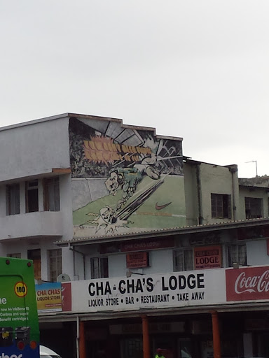 Cha Cha's Lodge Street Art  