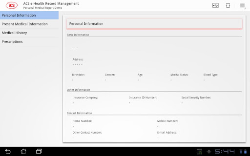 【免費醫療App】ACS-Personal Medical Report-APP點子