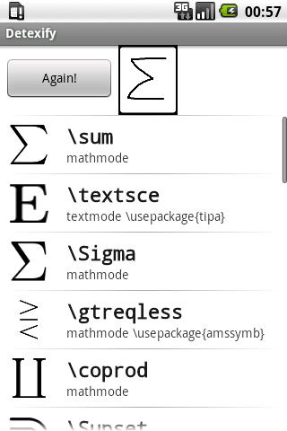 【免費書籍App】Detexify LaTeX Recognizer-APP點子