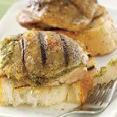 Pesto-Stuffed Grilled Chicken