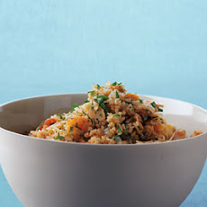 Bulgur with Apricots and Almonds