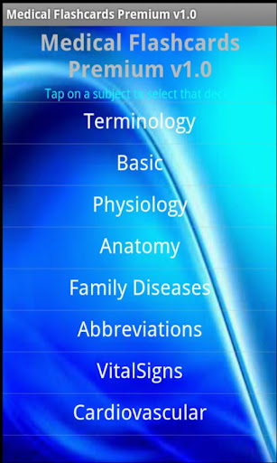 Medical Flashcards Premium