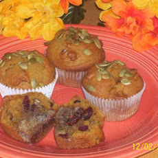 Cranberry Pumpkin Muffins