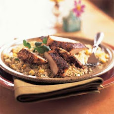 Spiced Chicken with Couscous Pilaf