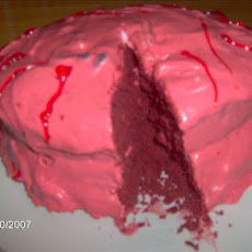 Bloody Halloween Cake