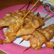 Grilled Apple Honey Chicken