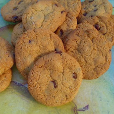 Sweet & Salty Chocolate Almond Cookies