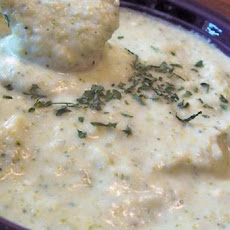 Vegan Broccoli and Cauliflower Bisque