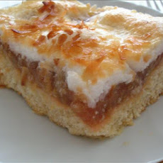 Rhubarb Meringue Squares