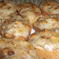 Stilton and Walnut Welsh Rarebit - Blue Cheese on Toast