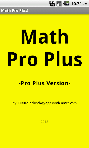 Math Pro Plus