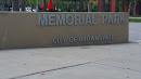 Memorial Park Sign