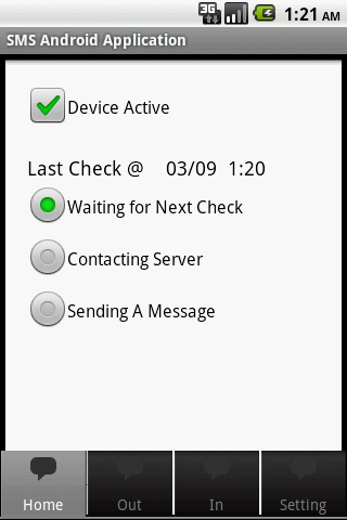 SMS Gateway Application