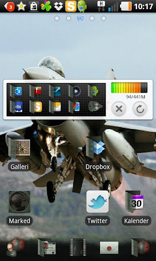 fighter go launcher theme