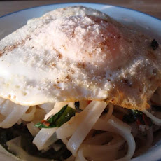 Carbonara Healthier With Greens