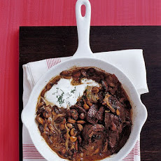 Beef Stroganoff