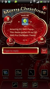 How to download Christmas Popup Go sms theme patch 1.0 apk for android